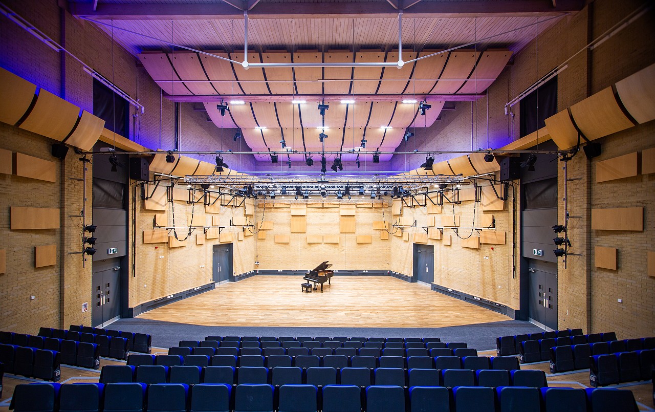 Thornden hall stage